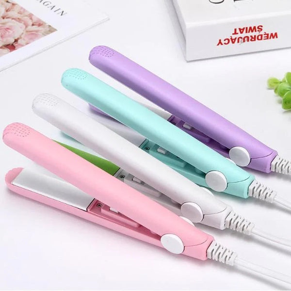 Mini Hair Straightener, Travel Size Portable Mini Hair Flat Iron