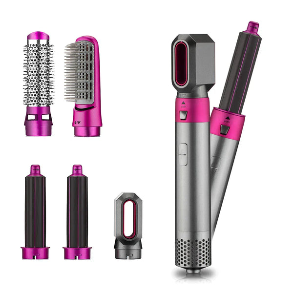 New Styler 5 in 1 Multifunctional Hair Brush