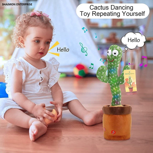 Cute Dancing And Talking Cactus Toy