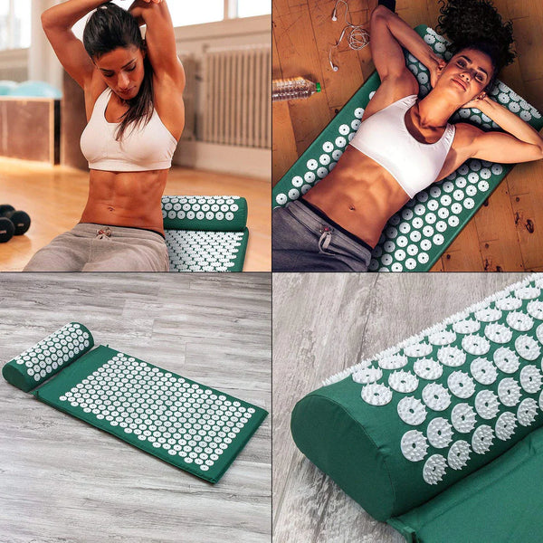 ACUPRESSURE YOGA MAT & PILLOW SET