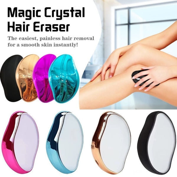 Crystal Hair Removal Tool For Both Men & Women, Multifunctional Eraser For Hair