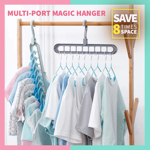 9 Hole Space Saving Hanger